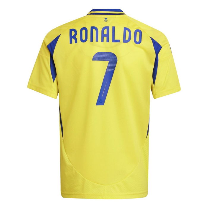 Al Nassr Ronaldo Home Shirt 2024 2025 Juniors