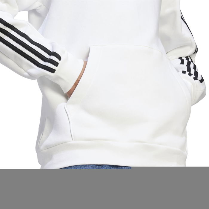 Fleece 3 Stripes Hoodie Mens