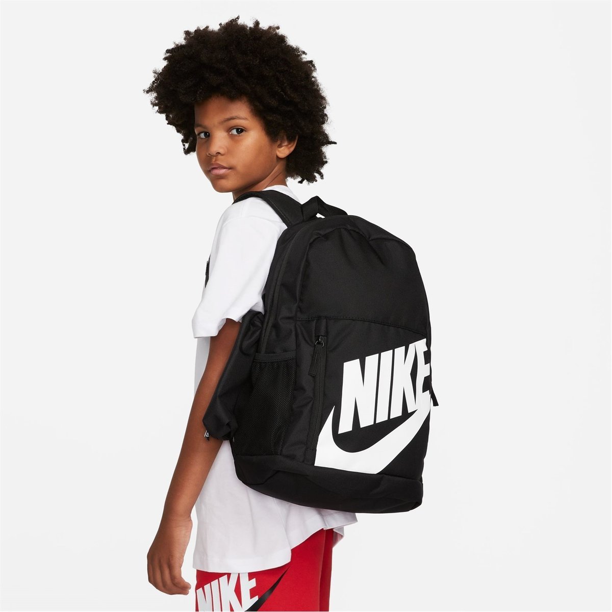 Nike Just Do It Mini Base Backpack Black/White, £19.00