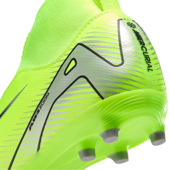 Zoom Mercurial Superfly 10 Academy Juniors Firm Ground Football Boots