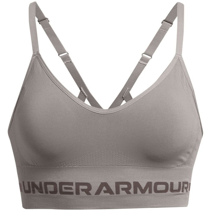 Seamless Low Impact Longline Sports Bra Womens