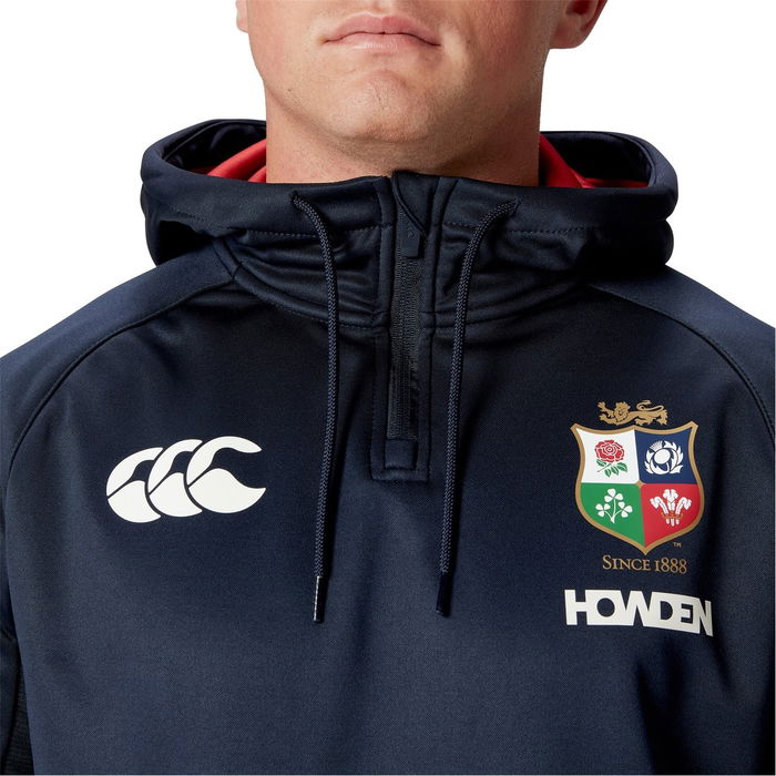 British and Irish Lions 2025 Quarter Zip Hoodie Adults