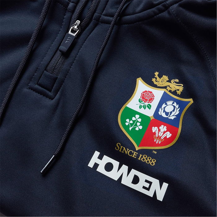 British and Irish Lions 2025 Quarter Zip Hoodie Adults