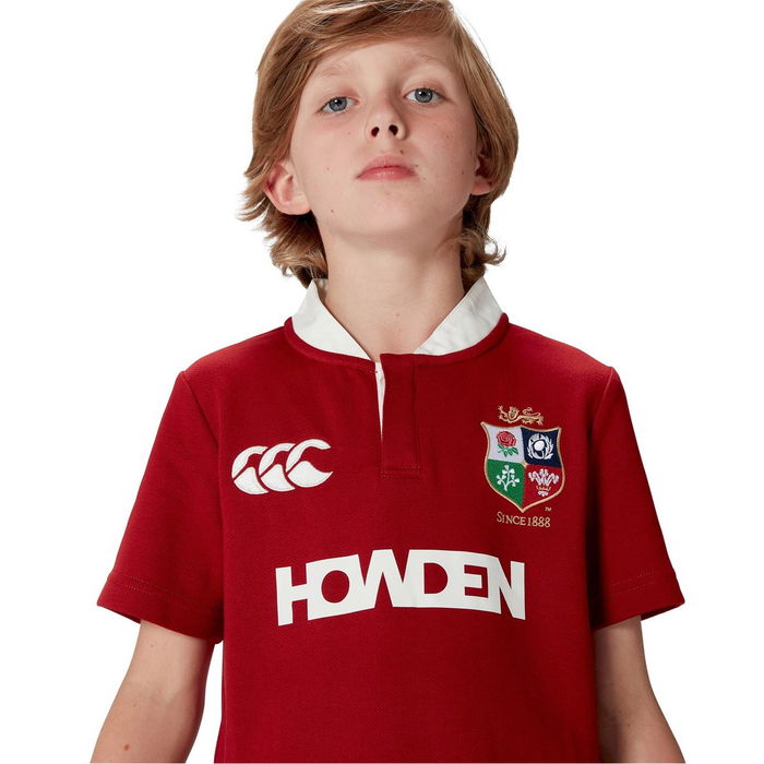 British and Irish Lions 2025 S/S Classic Shirt Juniors