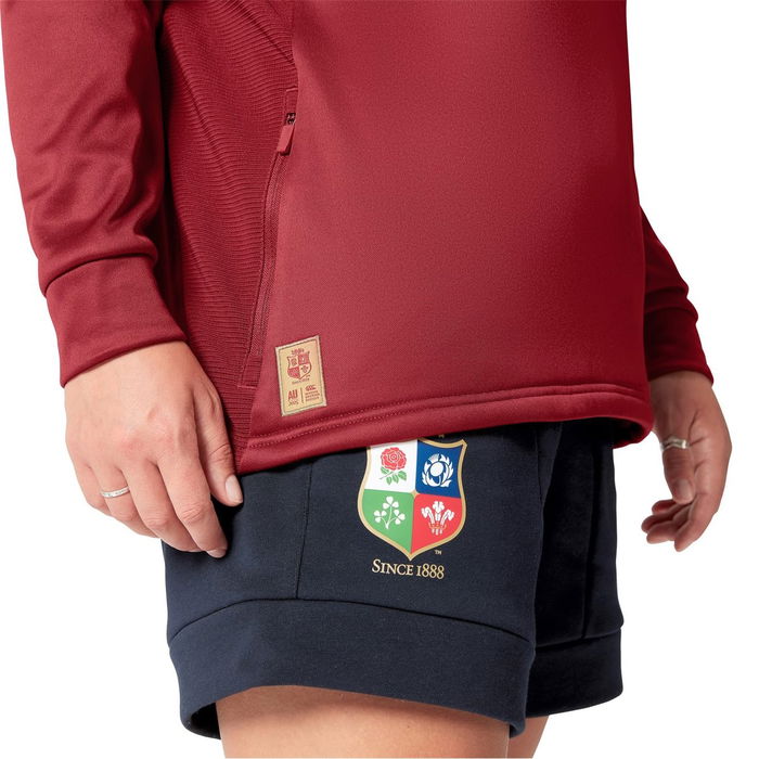 British and Irish Lions 2025 Quarter Zip Hoodie Womens