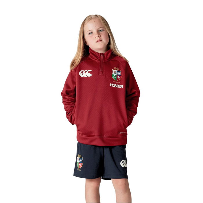 British and Irish Lions 2025 Quarter Zip Fleece Juniors