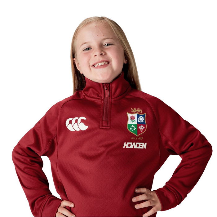 British and Irish Lions 2025 Quarter Zip Fleece Juniors