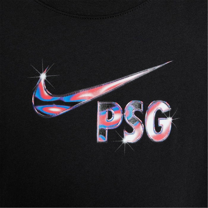 PSG SWOOSH T Shirt Juniors  