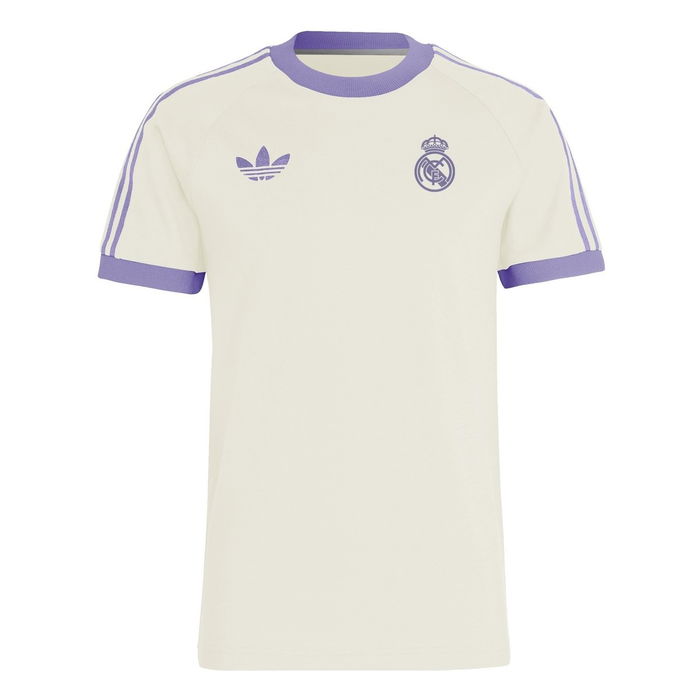 Originals Real Madrid Adicolor Classics 3 Stripes T Shirt Adults