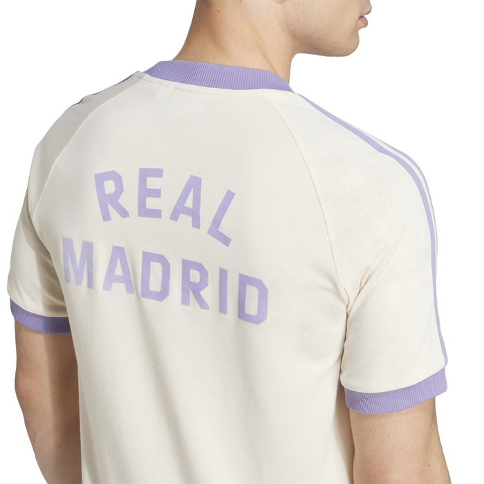 Originals Real Madrid Adicolor Classics 3 Stripes T Shirt Adults