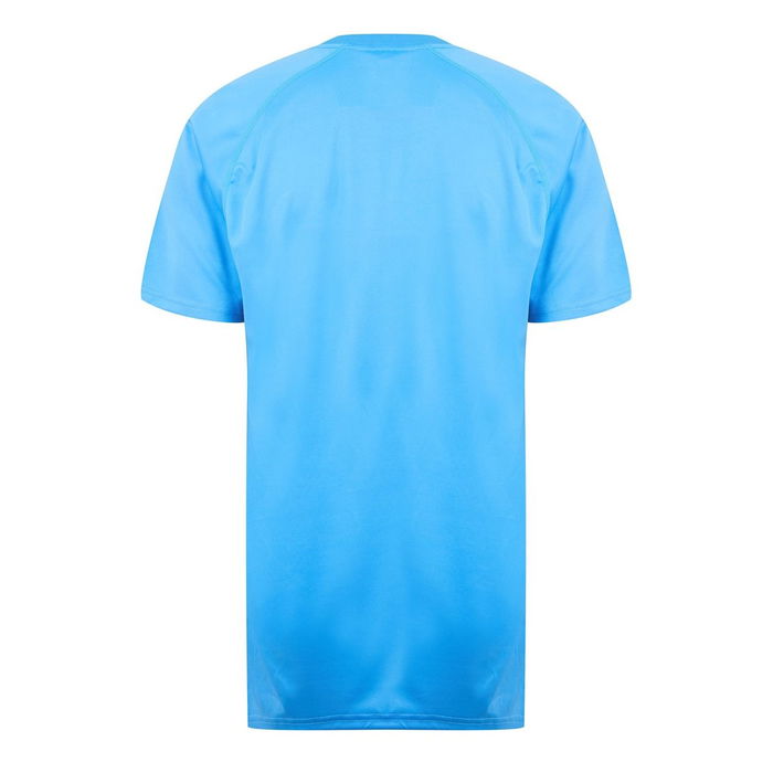 Manchester City Poly T shirt Adults