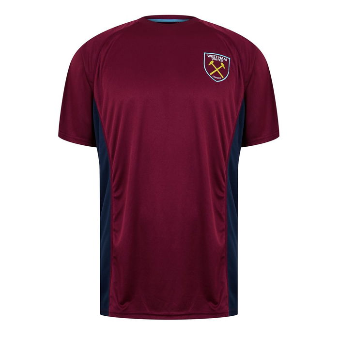 West Ham United Poly T Shirt Adults