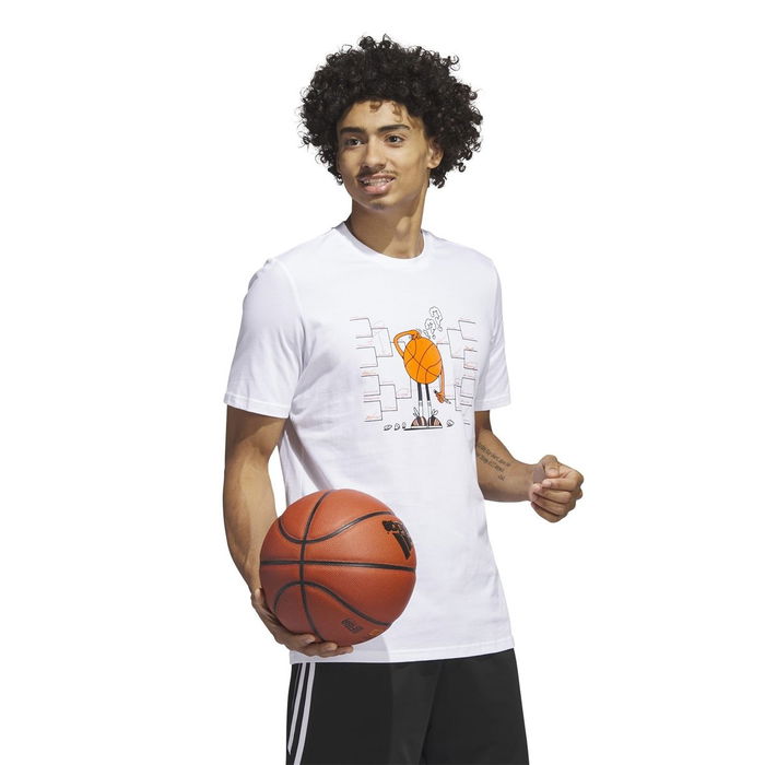 Lil Stripe Basketball T-Shirt Mens