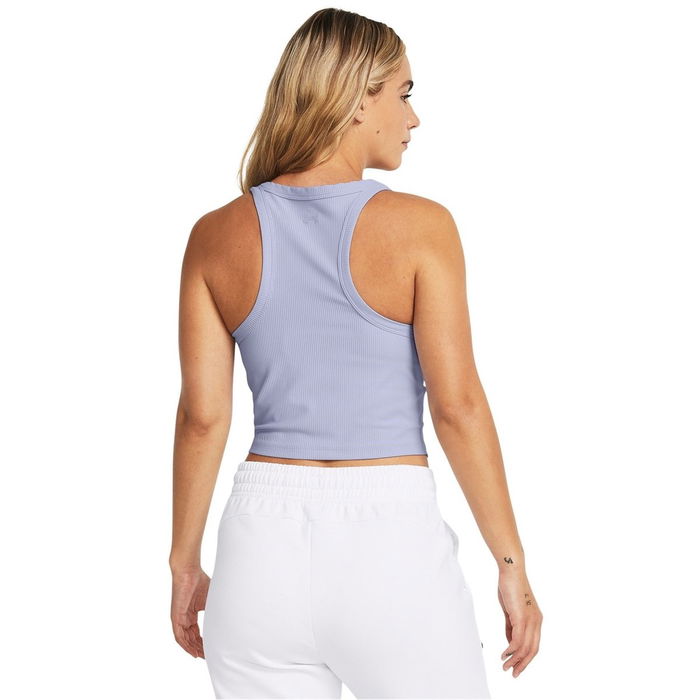 UA Meridian Rib Crop Tank Womens