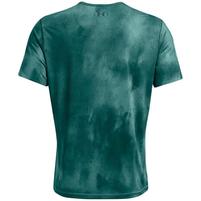 Armour Vanish Elite Vent Prtd Ss Gym Top Mens