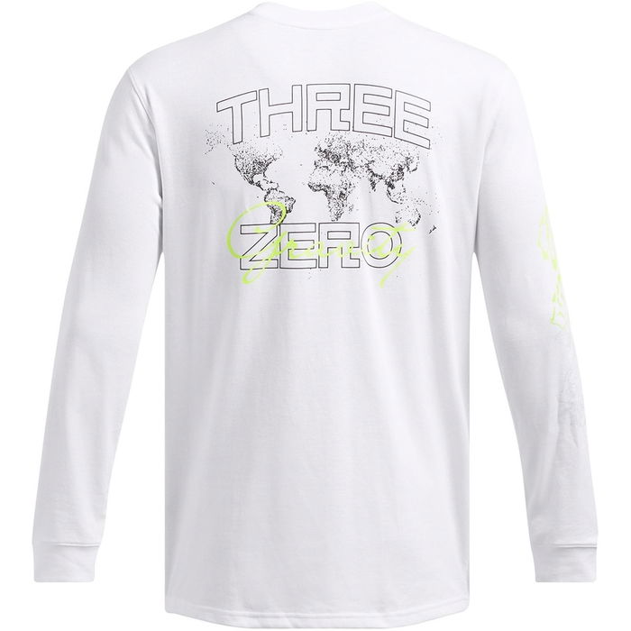 UA Steph Curry Verbiage Heavyweight Long Sleeve T-Shirt Mens