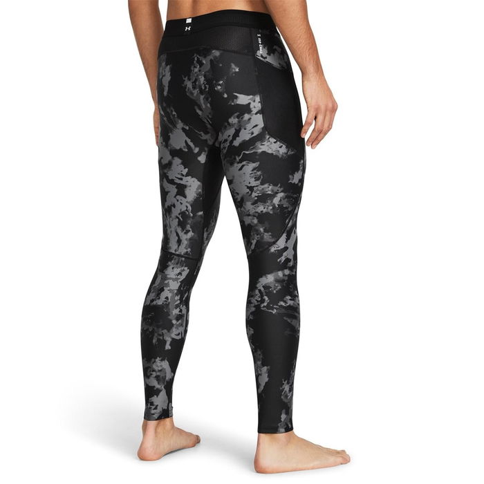 UA Heat Gear Isochill Printed Leggings Mens