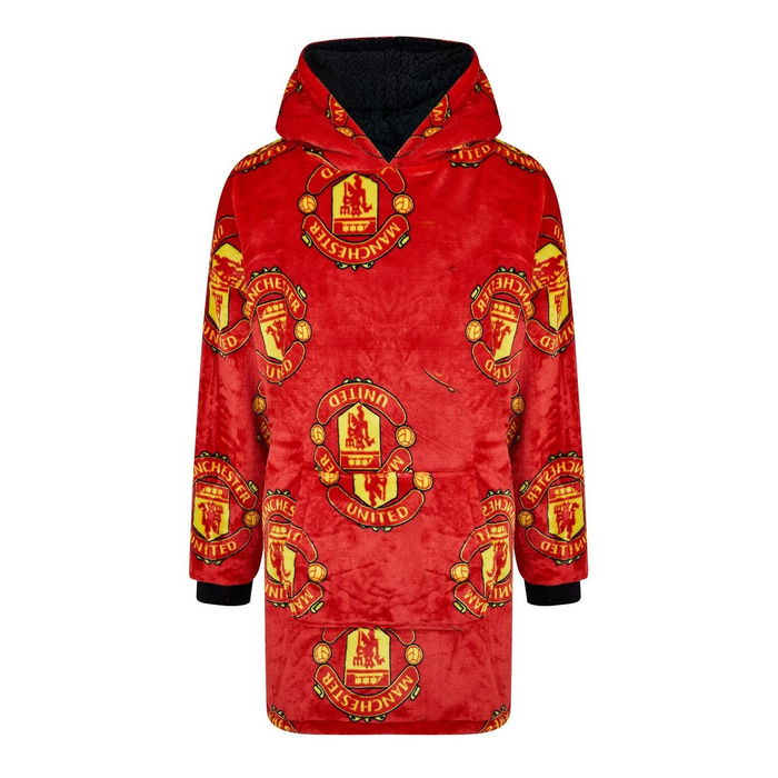 Mens Manchester United Snuggle Hoodie