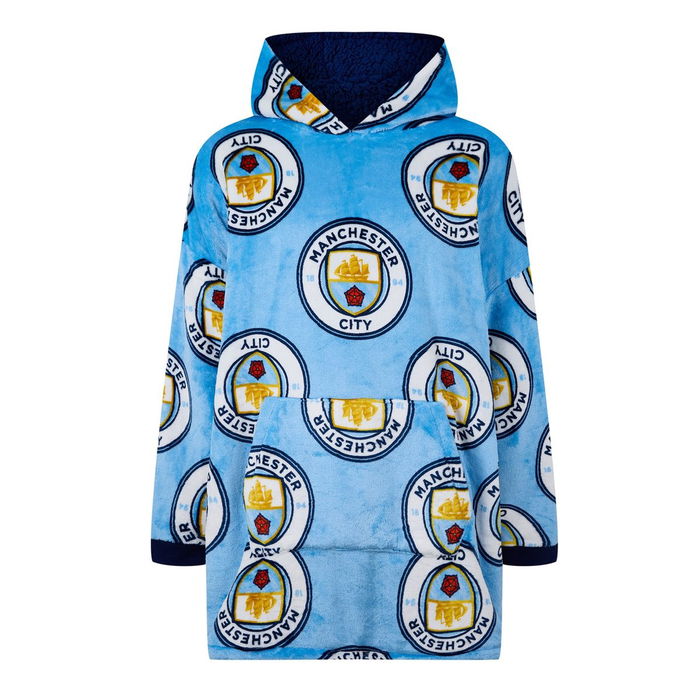 Boys Manchester City Snuggle Hoodie