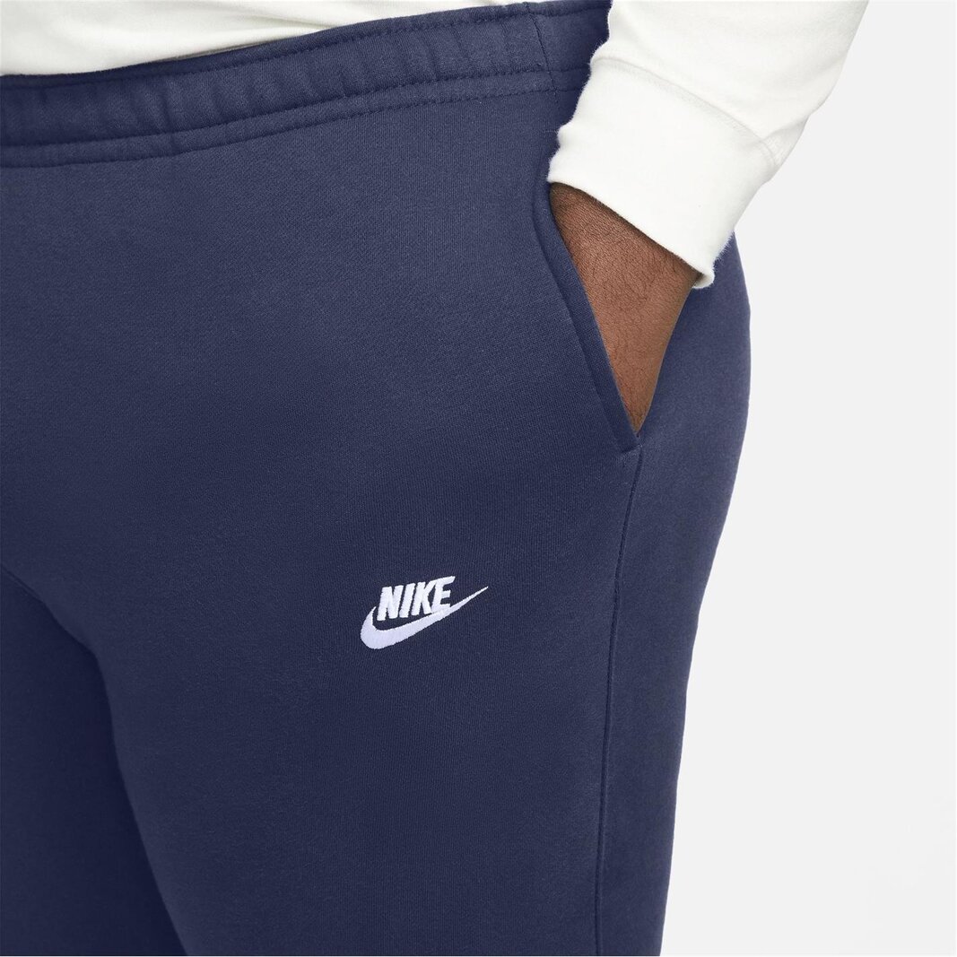 Navy nike fleece online joggers