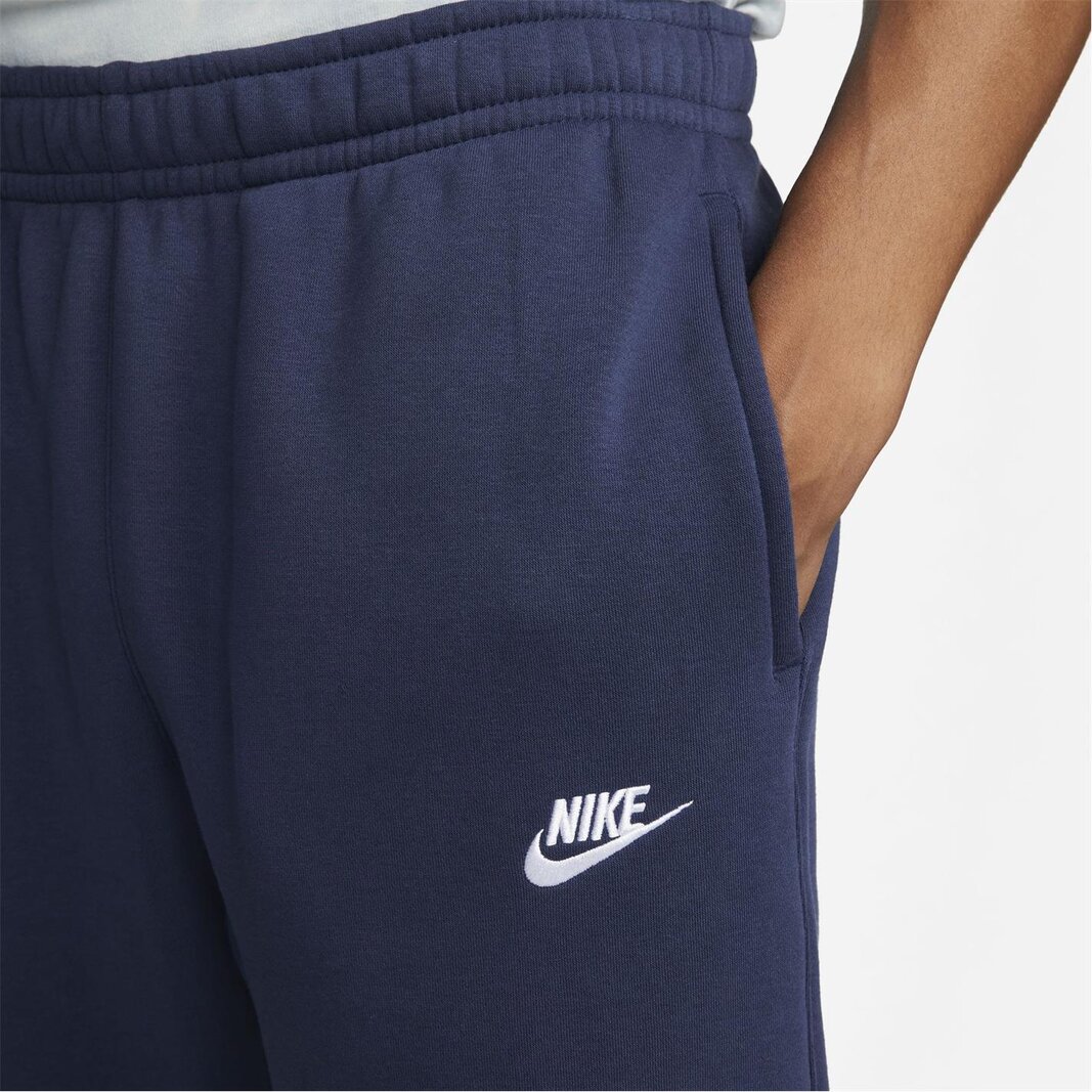 Nike club discount fleece pants navy