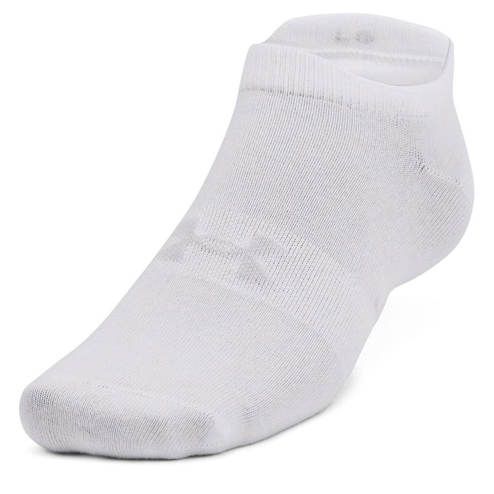 UA Essential No Show 6pk Socks Junior