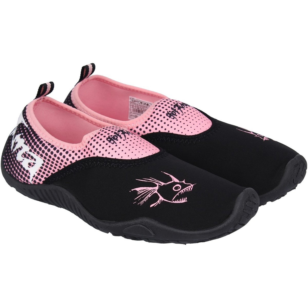 Hot Tuna Tuna Junior Aqua Water Shoes Black Pink Fde 8.00