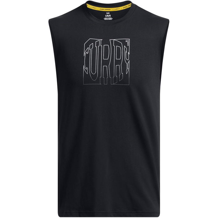 UA Steph Curry Sleeveless Tee Mens