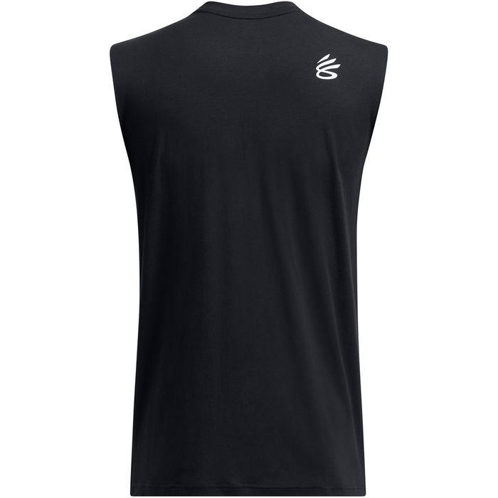 UA Steph Curry Sleeveless Tee Mens