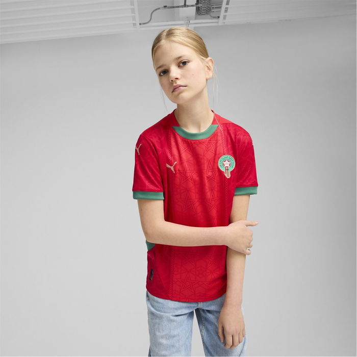 Morocco Home Shirt 2025 Juniors