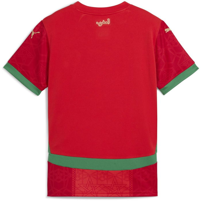 Morocco Home Shirt 2025 Juniors