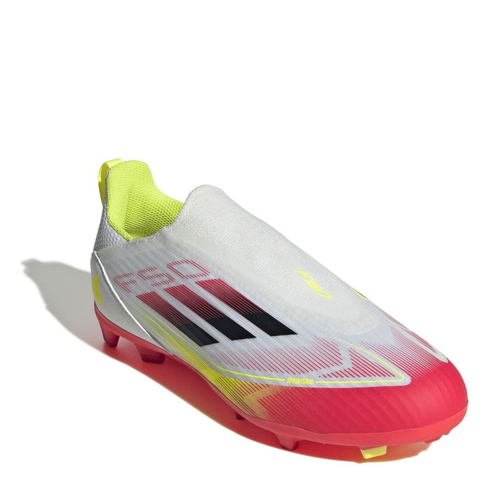 F50 League Laceless Childrens Firm Ground Football Boots