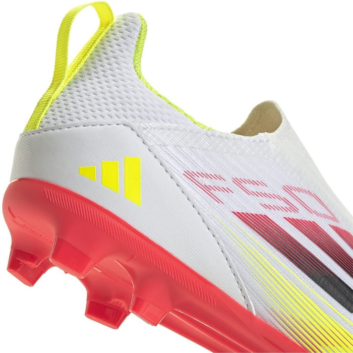 F50 League Laceless Junior Firm Ground Football Boots