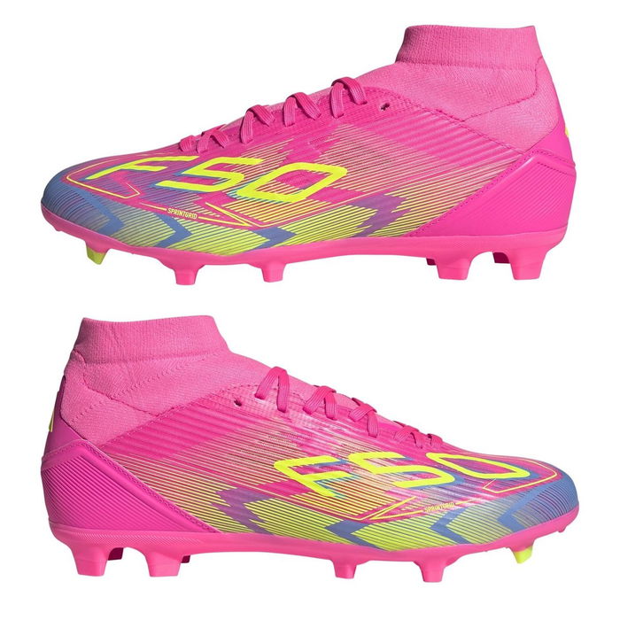 F50 League Mid cut Firm Ground Football Boots Womens