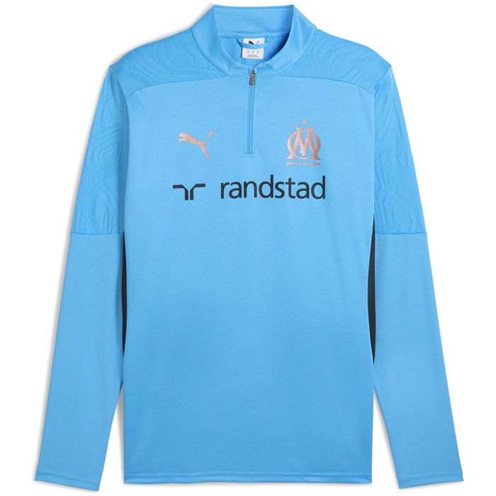 Olympique de Marseille Training quarter Zip Top Mens