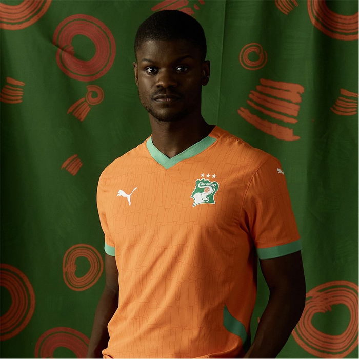 Ivory Coast Home Shirt 2025 Mens