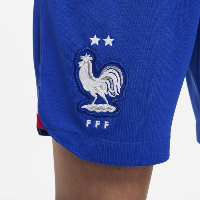 France Away Football Shorts 2022 2023 Juniors