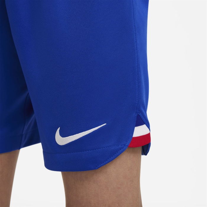 France Away Football Shorts 2022 2023 Juniors