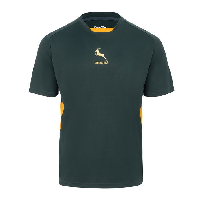 South Africa Springboks Poly T-Shirt Mens 