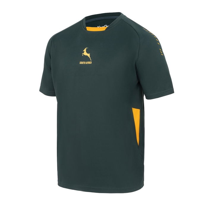 South Africa Springboks Poly T-Shirt Mens 