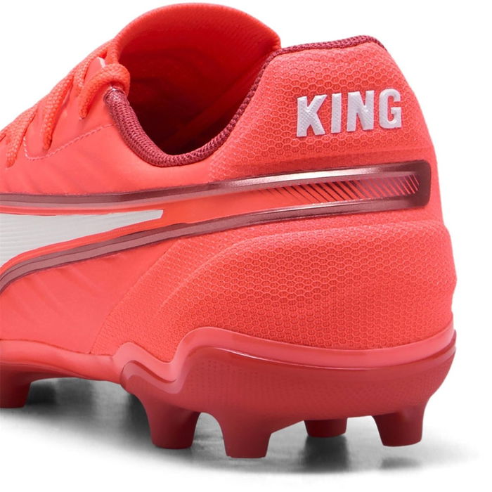 King Match Junior Firm Ground Football Boots