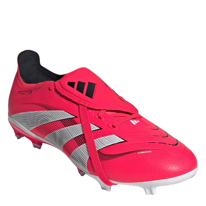 Predator League Fold Over Tongue  Firm Ground Football Boots 