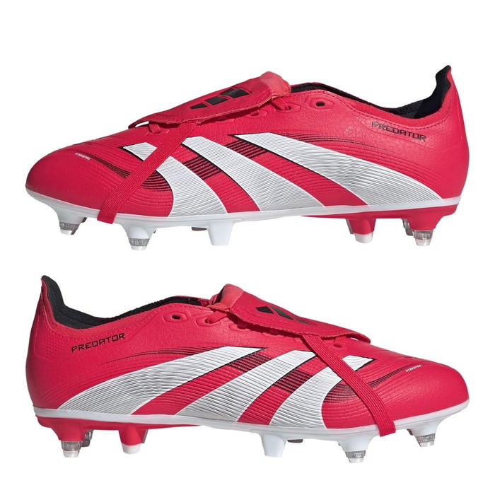 Predator League Fold Over Tongue  Soft Ground Football Boots  