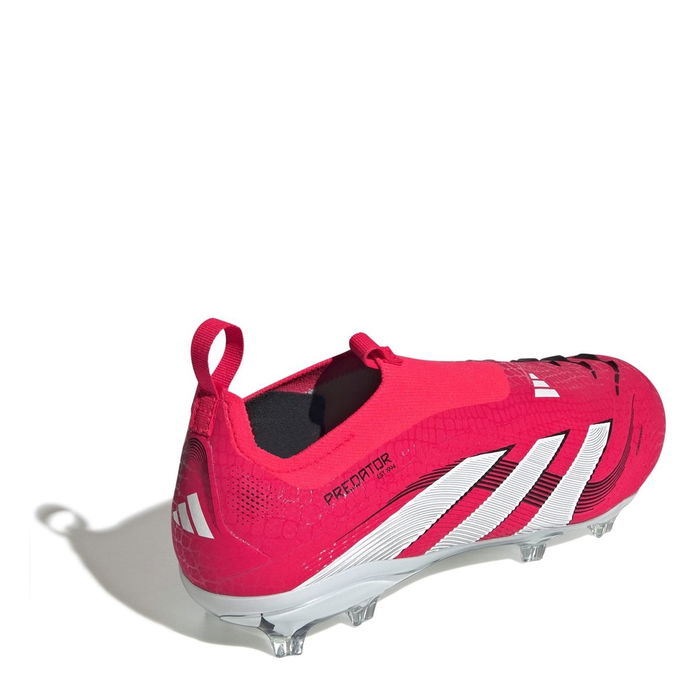 Predator Elite Laceless Junior Firm Ground Football Boots