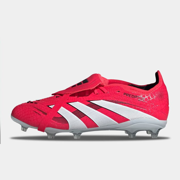 Predator Elite Fold Over Tongue Junior Firm Ground Football Boots