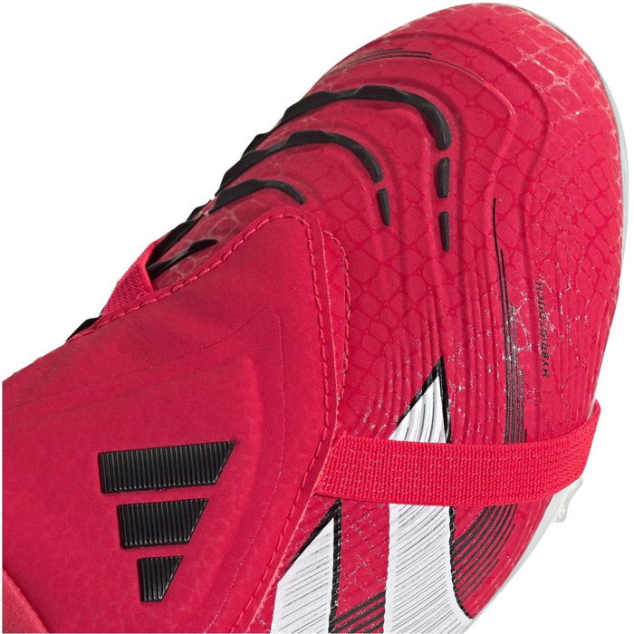 Predator Elite Fold Over Tongue Junior Firm Ground Football Boots