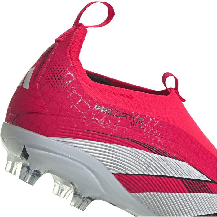 Predator Elite Laceless Childrens Firm Ground Football Boots