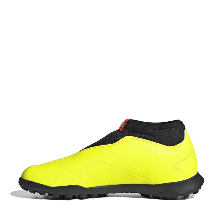 Predator League Laceless Juniors Astro Turf Football Boots 