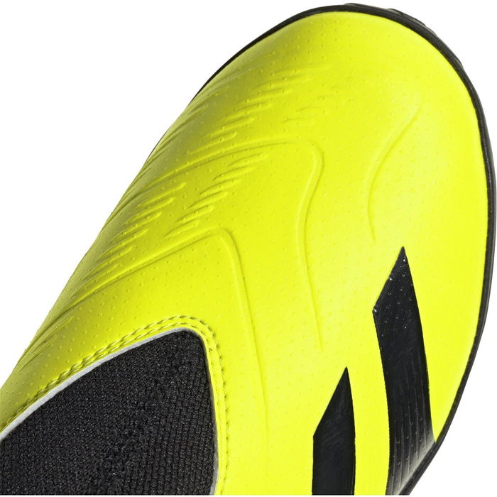 Predator League Laceless Juniors Astro Turf Football Boots 