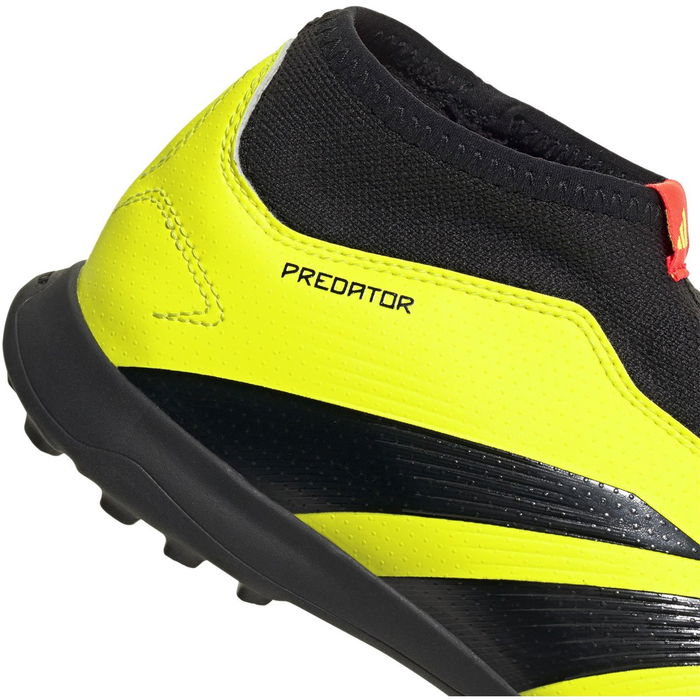 Predator League Laceless Juniors Astro Turf Football Boots 